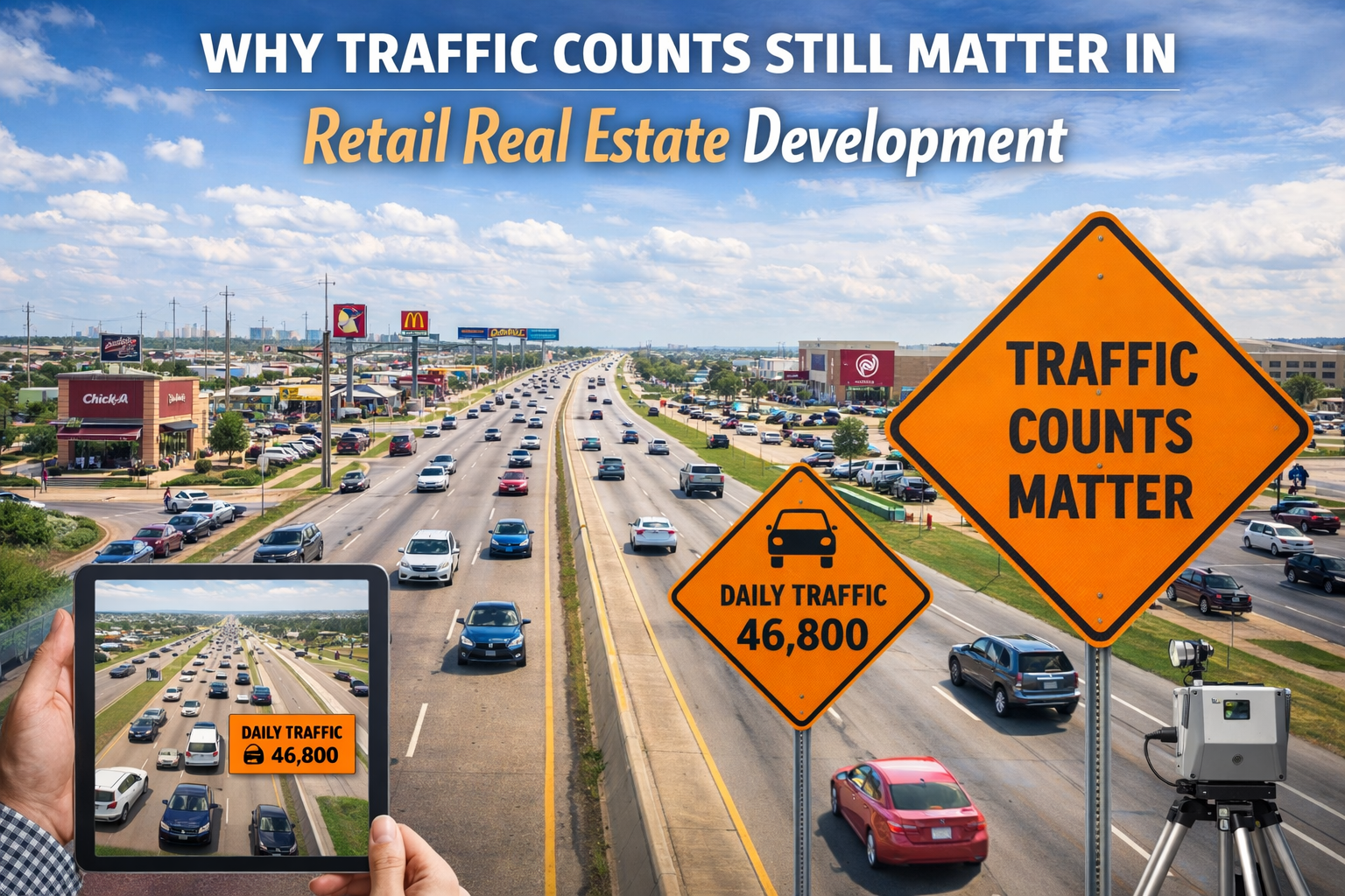 Why Traffic Counts Still Matter in Retail Real Estate Development